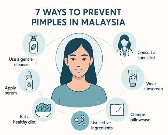 7 proven methods to prevent pimples from coming back on face in Malaysia